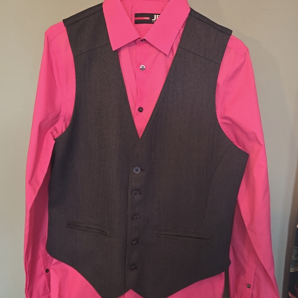 Men's Apt 9 medium Vest gray
